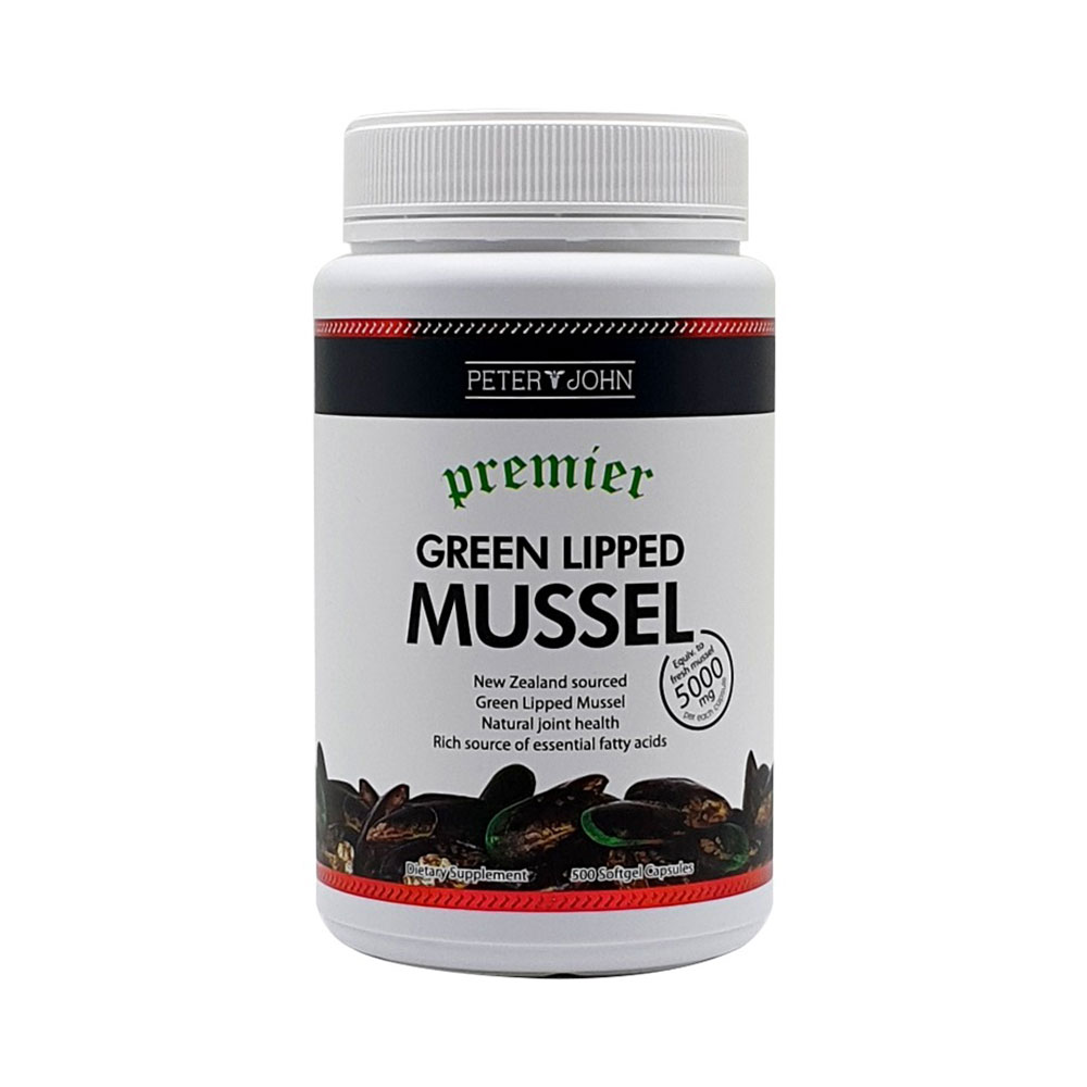 peter&john-green-lipped-mussel-5000mg-500caps