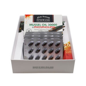 Peter & John Green Lipped Mussel 30000 + Red Krill Oil 120Caps - Image 2