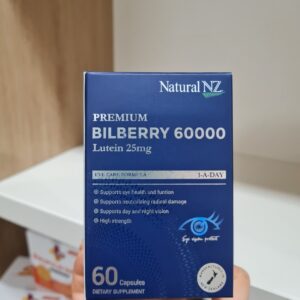 Natural NZ BILBERRY 60000 LUTEIN25MG 60Capsule - Image 3