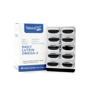 NaturalNZ Daily Lutein Omega3 60capsules - Image 1