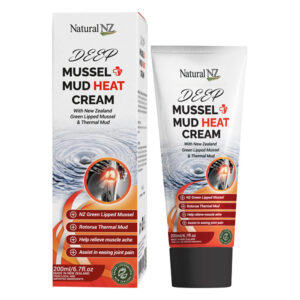 Natural NZ Mussel Mud Heat Cream 200ml - Image 1