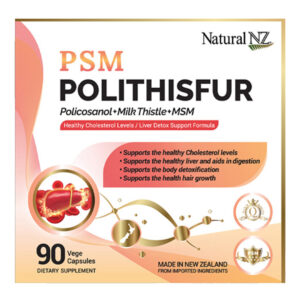 Natural NZ Polithisfur PSM 70,000mg 90 Vege Caps - Image 1