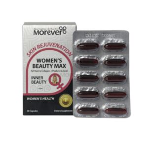 Morever Women's Beauty Max 60 Capsules-Collagen, Hyaluronic Acid - Image 1