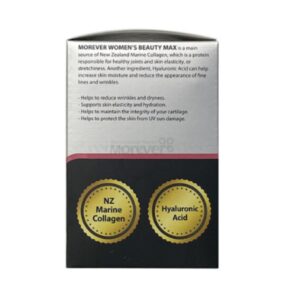 Morever Women's Beauty Max 60 Capsules-Collagen, Hyaluronic Acid - Image 2