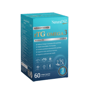 Natural NZ Salmon rTG Omega3 60 Softgels - Image 2