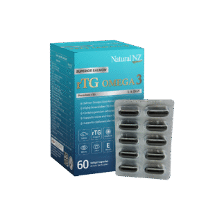 Natural NZ Salmon rTG Omega3 60 Softgels - Image 5
