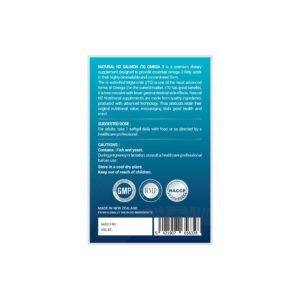 Natural NZ Salmon rTG Omega3 60 Softgels - Image 4