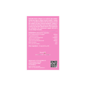 Natural NZ Marine Collagen 60 Vege Caps - Image 3