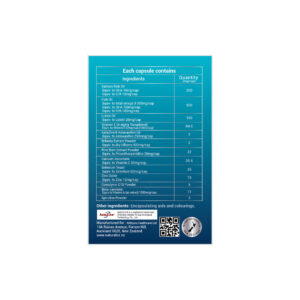 Natural NZ Salmon rTG Omega3 60 Softgels - Image 3