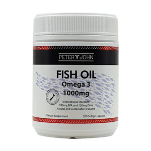 Peter & John Fish Oil Omega3 1000mg 60Caps - Image 1