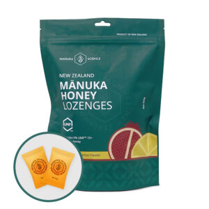 MANUKA SCIENCE MANUKA HONEY LOZENGES PASSIONFRUIT & LEMON 500G - Image 1